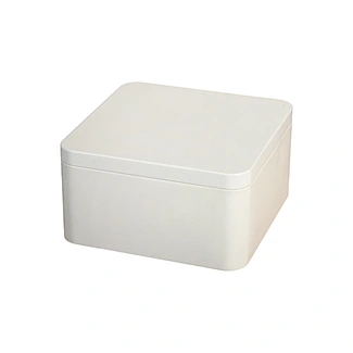 colored metal tin box